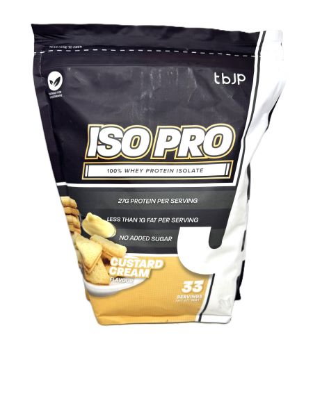 Trained by JP - Iso Pro, Custard Cream - 1000g