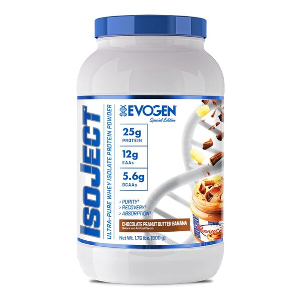 Evogen - IsoJect, Chocolate Peanut Butter Banana - 800g