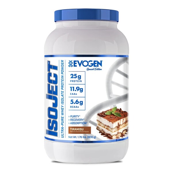 Evogen - IsoJect, Tiramisu - 800g