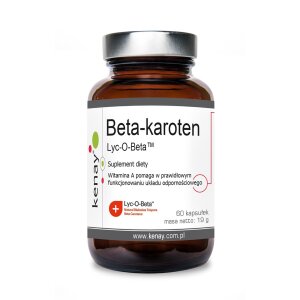 KENAY Beta karoten (Prowitamina A) Lyc-O-Beta (60 caps.)