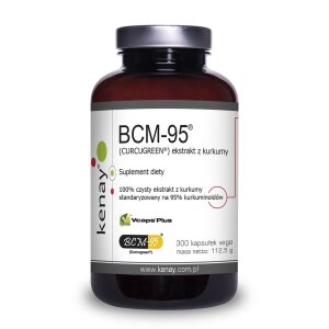 KENAY Curcumin BCM-95 Curcugreen (300 caps)