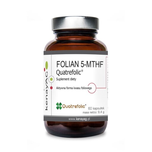 KENAY FOLATE 5-MTHF active folic acid Quatrefolic (60 caps)