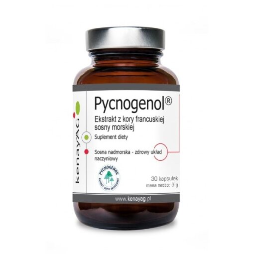KENAY Pycnogenol French marine pine bark extract (30 caps)