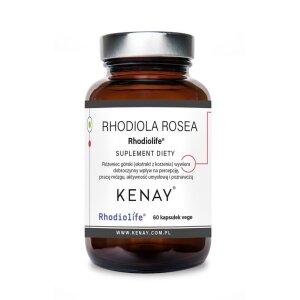 KENAY Rhodiola rosea Rhodiolife - Mountain rhodiola (60 caps. vege.)