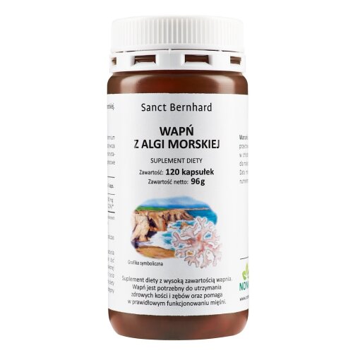 KRAUTERHAUS SANCT BERNHARD Calcium Lithothamnium Capsules (120 caps)