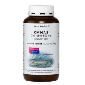 KRAUTERHAUS SANCT BERNHARD Omega 3 Fish Oil Capsules
