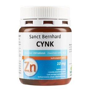 KRAUTERHAUS SANCT BERNHARD Zinc Tablets