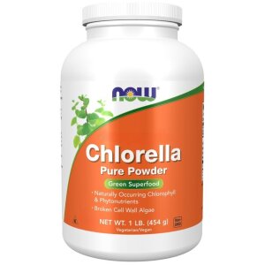 NOW FOODS Chlorella Organic Powder ( 454 g / 1 lb.)