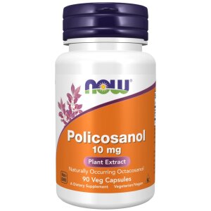 NOW FOODS Policosanol 10 mg (90 vcaps)