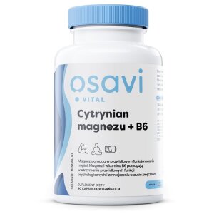 OSAVI Magnesium citrate + B6 (90 vcaps)