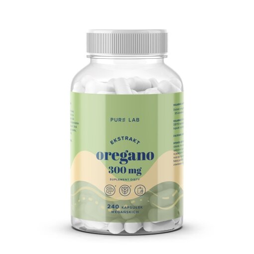 PURE LAB Oregano Extract 80 mg (240 caps.)