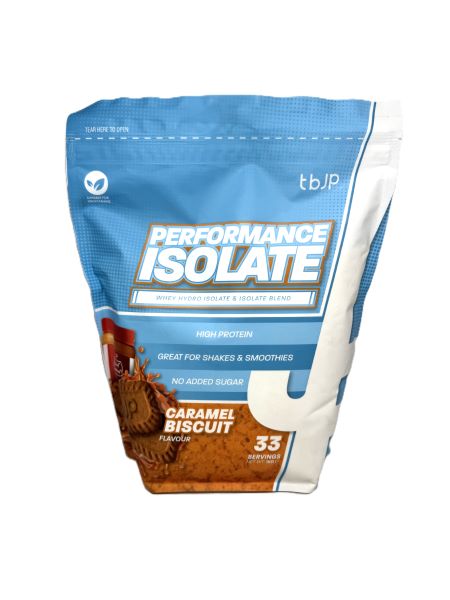 Trained by JP - Performance Isolate, Caramel & Biscuit - 1000g