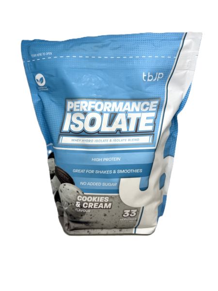 Trained by JP - Performance Isolate, Cookies & Cream - 1000g