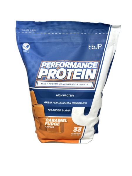 Trained by JP - Performance Protein, Caramel Fudge - 1000g
