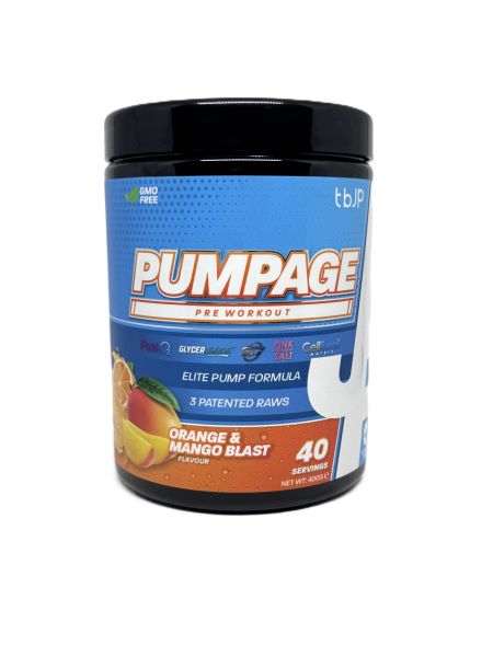 Trained by JP - Pumpage, Orange & Mango - 400g