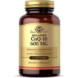 SOLGAR Megasorb CoQ-10 600 mg (30 sgels)
