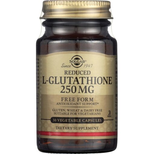 SOLGAR Reduced L-Glutathione 250 mg (30 caps.)