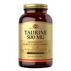 SOLGAR Taurine 500 mg (250 Veg Caps)