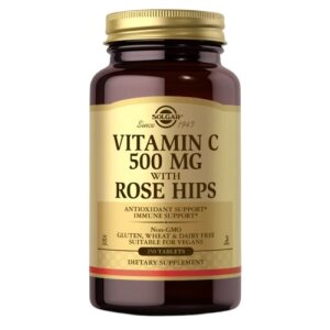 SOLGAR Vitamin C with Rose Hips (250 tabs)