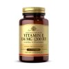 SOLGAR Vitamin E 134 mg (200 IU) pure d-Alpha Tocopherol (100 gels))