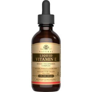 SOLGAR Vitamin E Natural Liquid (59 ml / 2 fl. oz.)