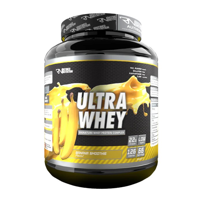 Refined Nutrition - Ultra Whey, Banana Smoothie - 2000g