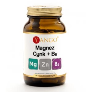 YANGO Magnesium + Zinc + Vitamin B6 (90 caps)