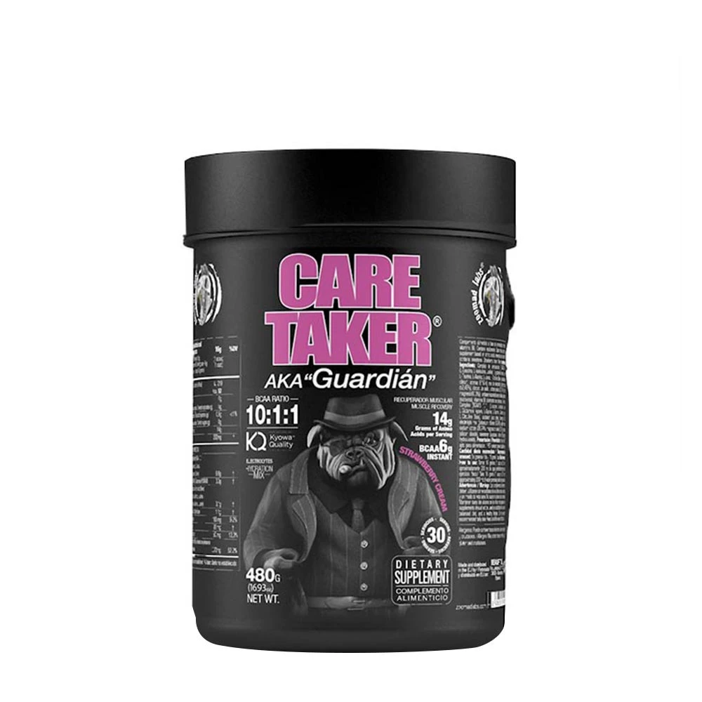 Zoomad Labs - Caretaker® BCAAs 10:1:1 Strawberry Cream 480 g