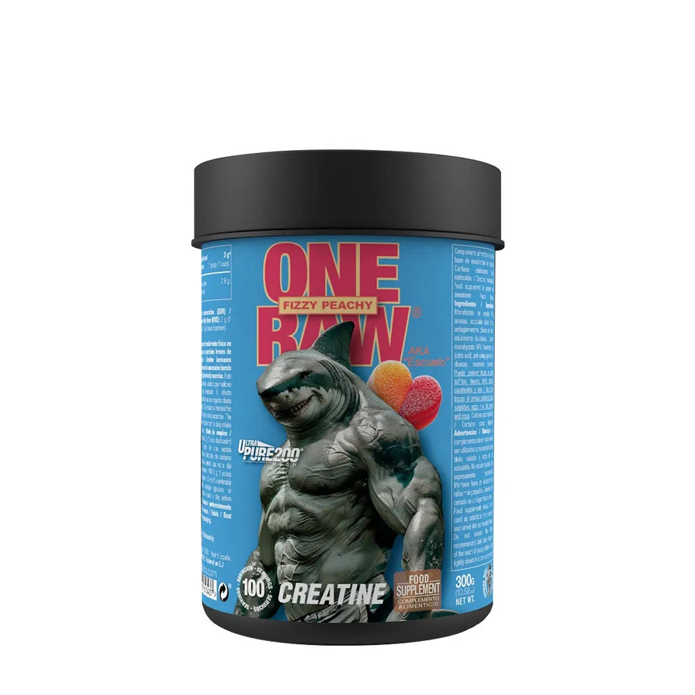 Zoomad Labs - One Raw® Creatin 300 g, Fizzy Peachy