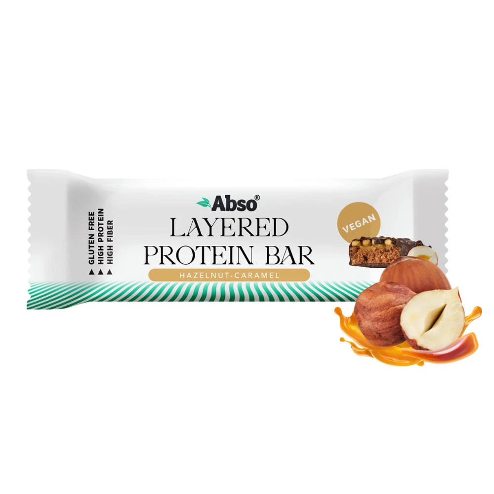 AbsoRICE AbsoBAR Layered Protein Bar - Vegan Protein Bar (50 g