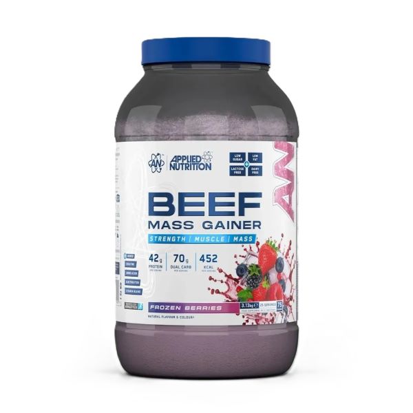 Applied Nutrition - Beef Mass Gainer, Frozen Berries - 3130g