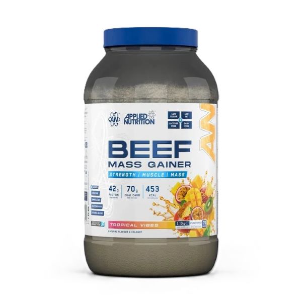 Applied Nutrition - Beef Mass Gainer, Tropical Vibes - 3130g
