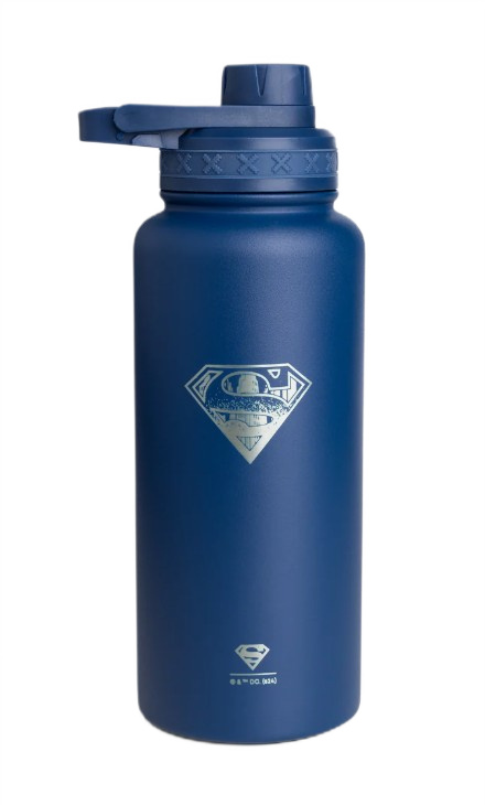 SmartShake - Bohtal Insulated Sports Bottle - DC Comics, Superman Logo - 960 ml.