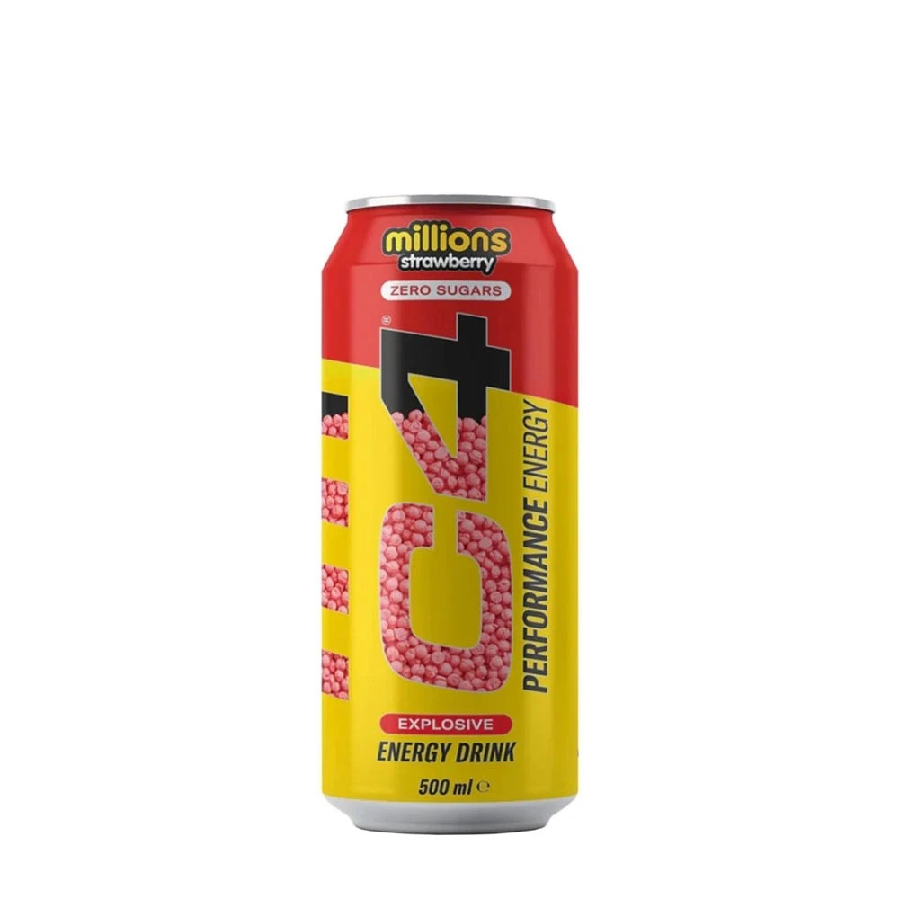 Cellucor - C4 Explosive Energy Drink Millions Strawberry 500 ml