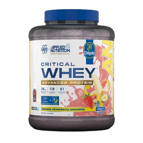 Applied Nutrition - Critical Whey, Banana Strawberry Smoothie - 2000g