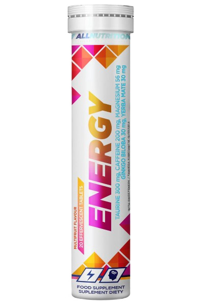 Allnutrition - Energy, Multifruit - 20 effervescent tabs