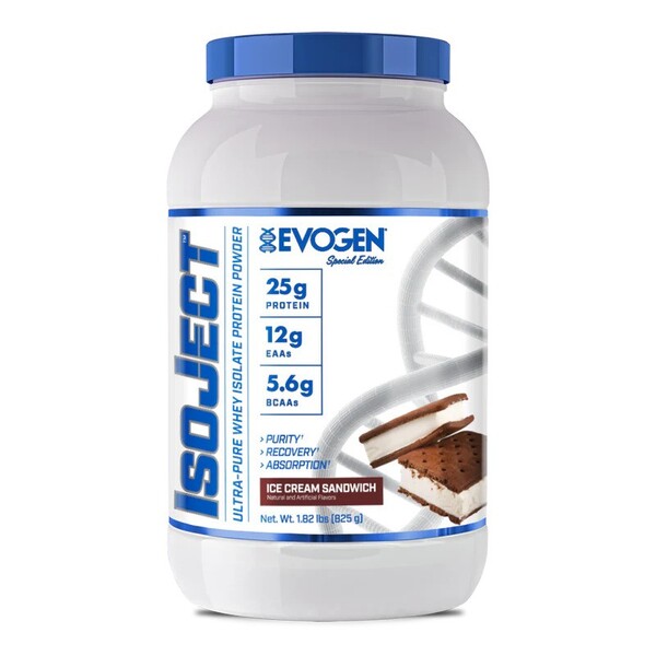 Evogen - IsoJect, Ice Cream Sandwich - 825g