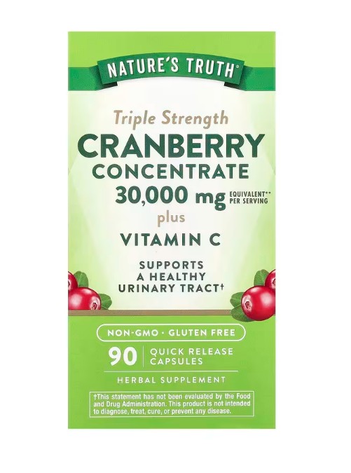 NeoCell - Nature's Truth Tripple Strength Cranberry Concentrate plus Vitamin C - 90 caps