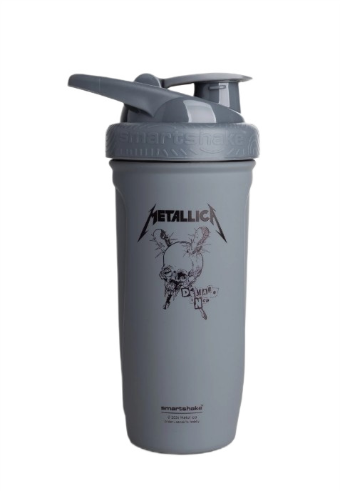 SmartShake - Reforce Stainless Steel - Rock Band Collection, Metallica Damage Inc. - 900 ml.