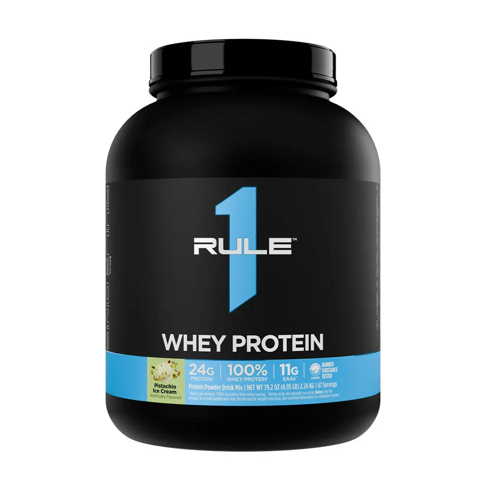 Rule One - Whey Protein, Pistachio Ice Cream - 2240g