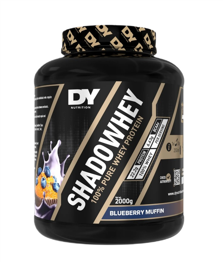 Dorian Yates - ShadoWhey 100% Pure Whey Protein, Blueberry Muffin - 2000g