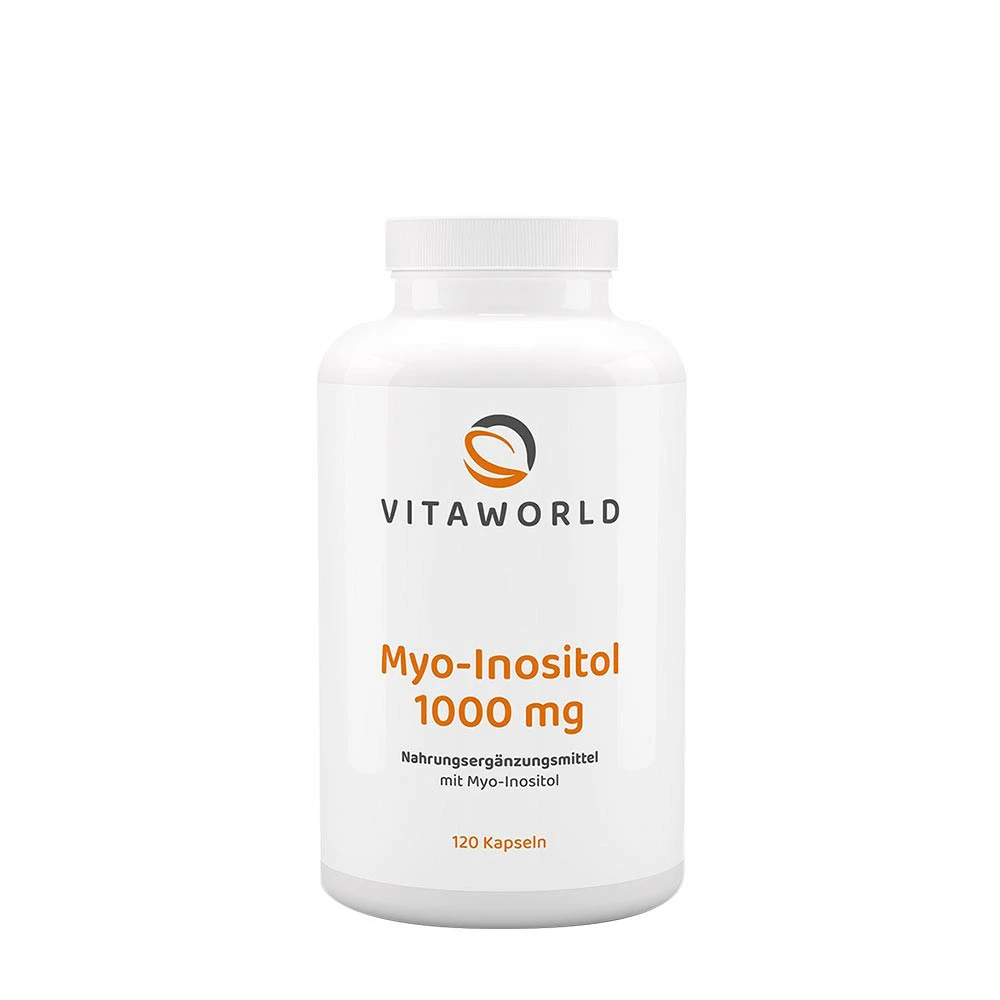 Vitaworld - Myo-Inositol 1000 mg (120 kapsler)