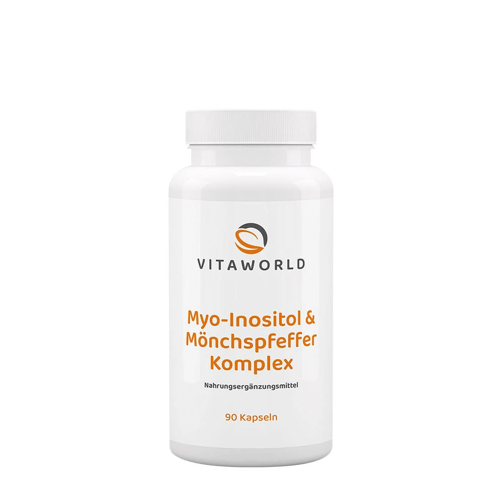 Vitaworld - Myo-Inositol + Kyskhedstræ Kompleks 90 Kapsler