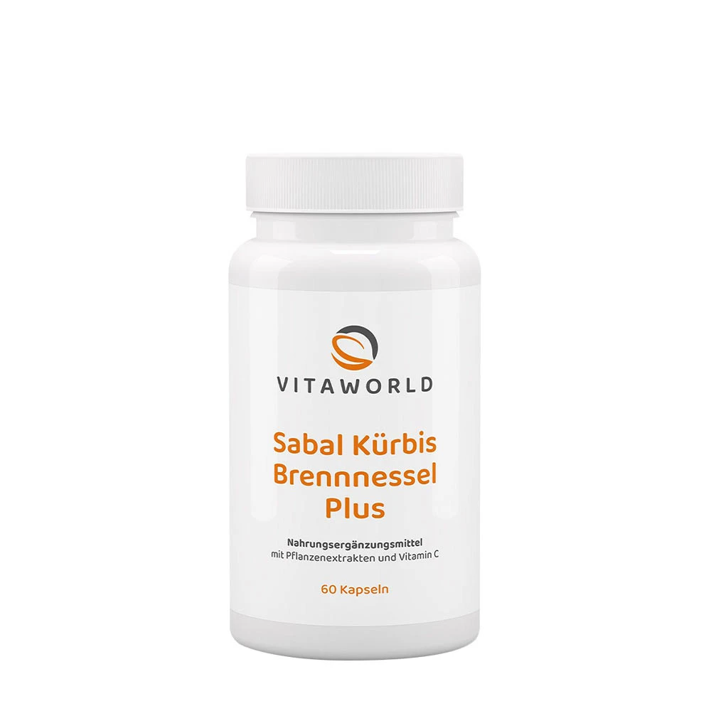 Vitaworld - Sabal Græskar Nælde Plus 60 kapsler