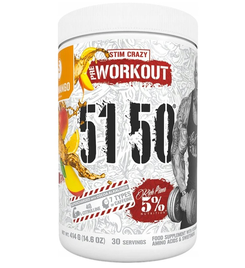 5% Nutrition - Legendarisk Serie, Citrus Mango + 414g