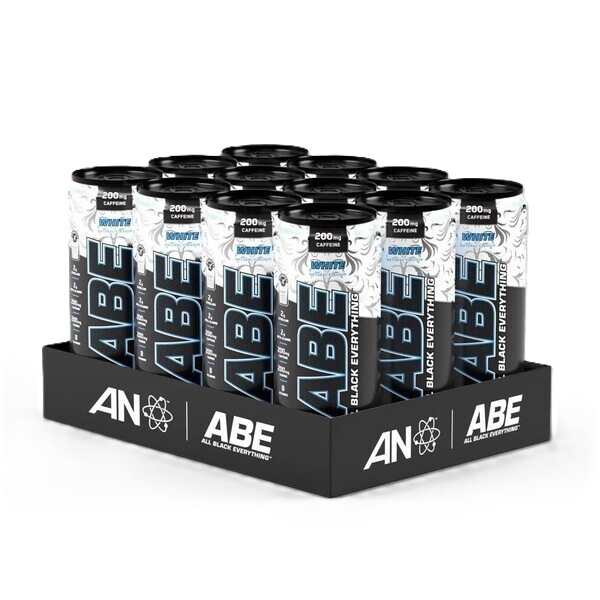 Applied Nutrition - ABE Energy + Performance hvide dåser + 12 x 330 ml