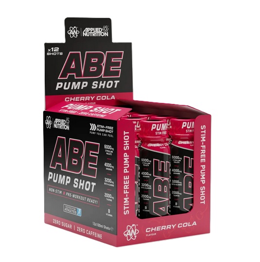 Applied Nutrition - ABE Pump Shot Kirsebær Cola 12 x 100 ml