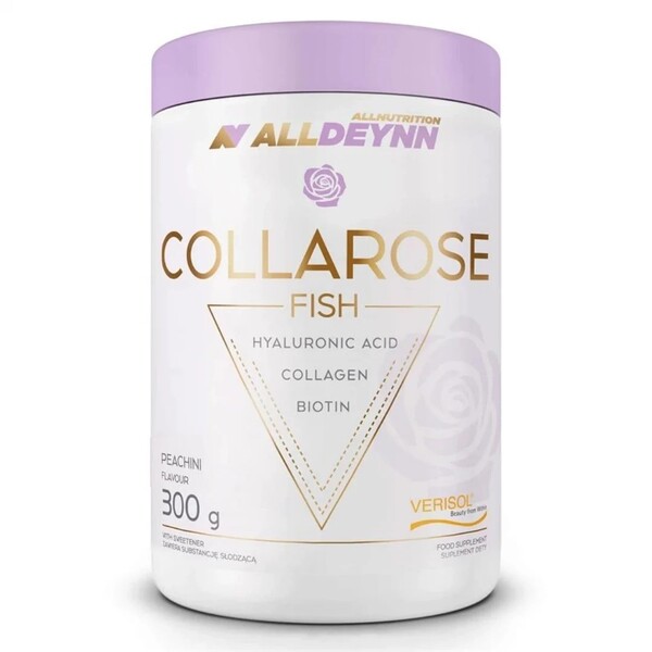 Allnutrition - AllDeynn Collarose Fisk, Peachini + 300g