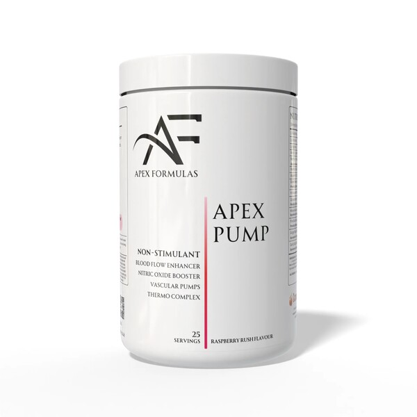 Apex - Pumpe, Bringebær Rush + 625g