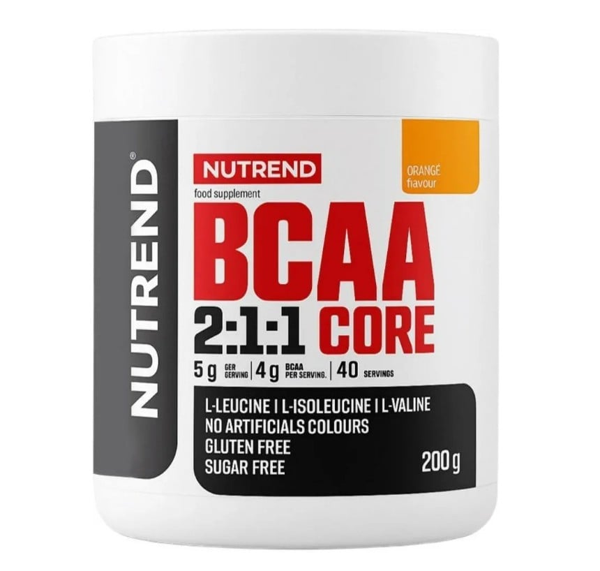 Nutrend - BCAA 2:1:1 Core, Appelsin + 200 g